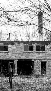 Nazi house being destroyed