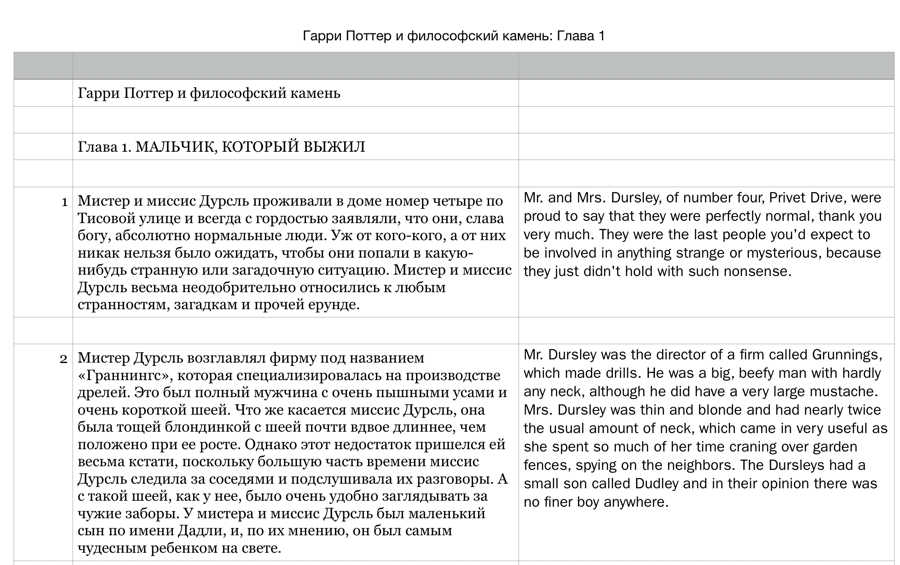 L-R method for language learning