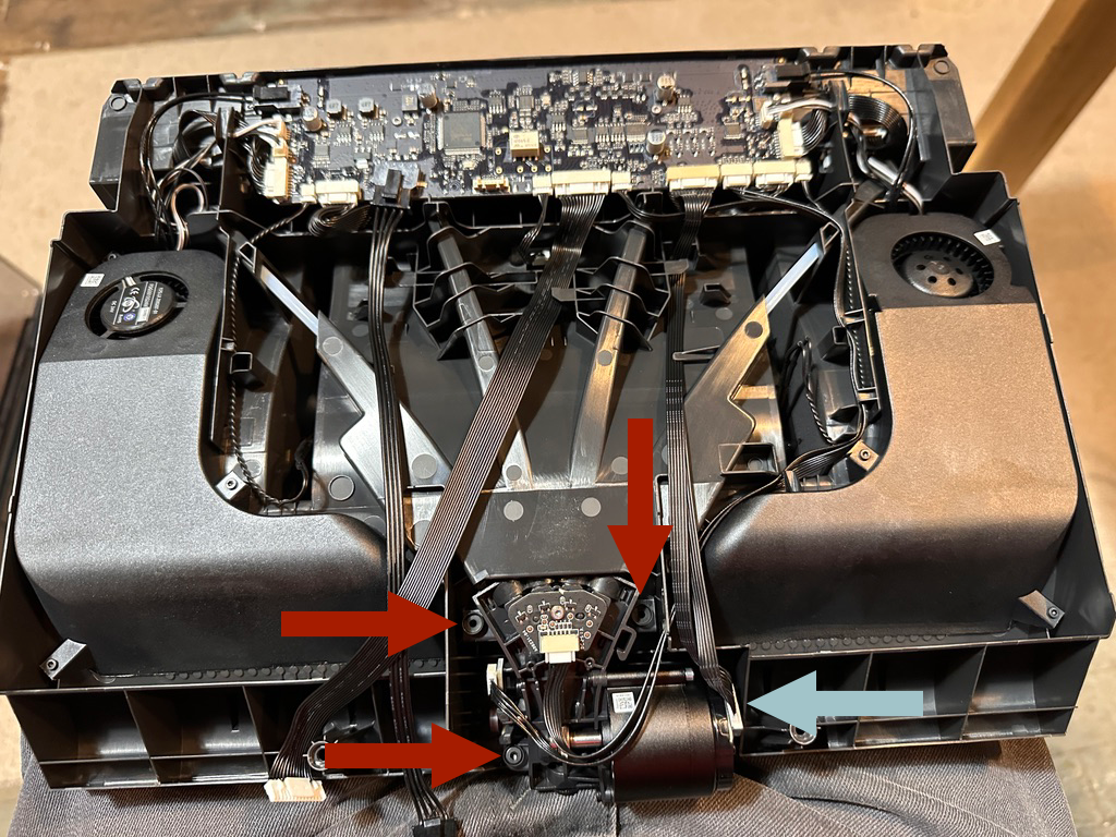 AMS 2 filament hub removal points
